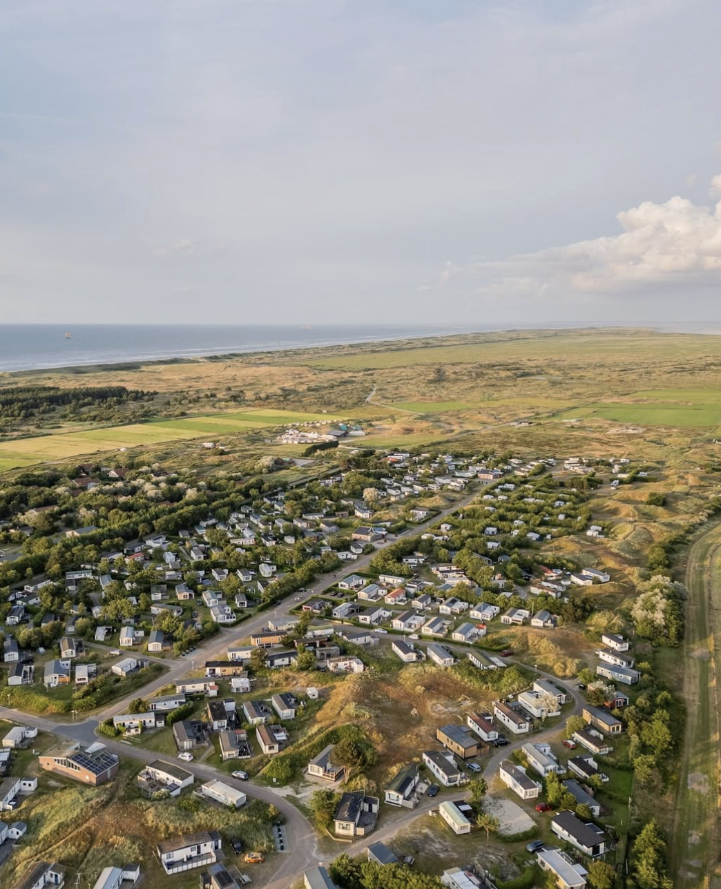 Landingspagina van het park